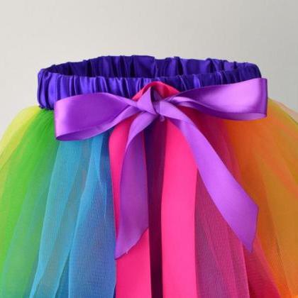 1pcs Tutu Skirt Girls Fancy Colorful Party Skirts..