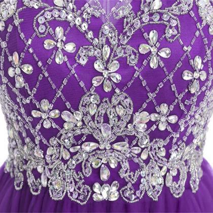 Stunning Short Prom Dress 2018 Sparkly Heavy..