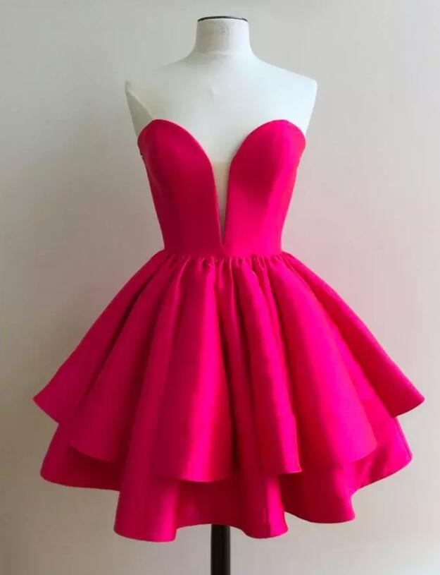 Simple Short Dresses for Girls