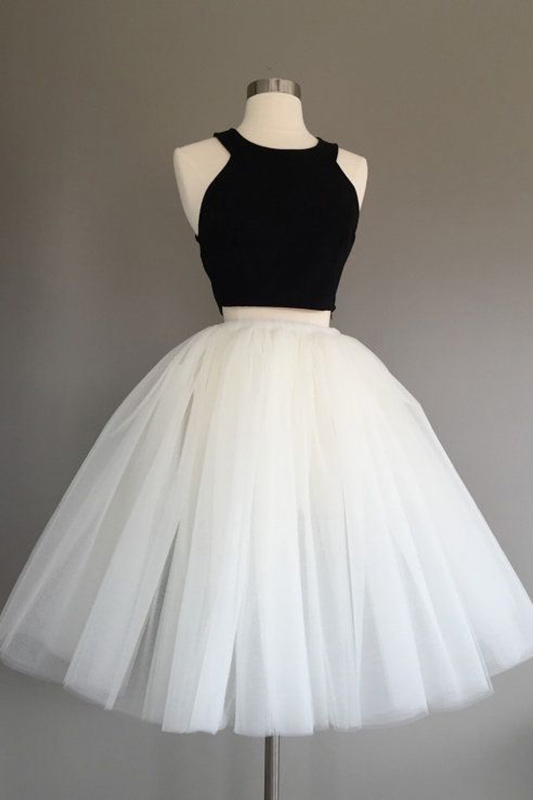 two piece tulle skirt and top